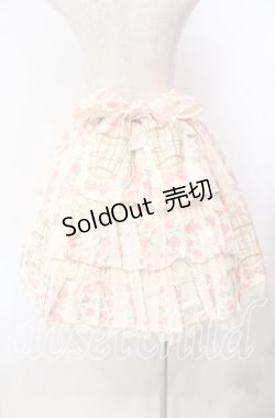画像4: Angelic Pretty / 小鳥たちのシンフォニアスカート  アイボリー O-25-11-22-019-AP-SK-IG-OS