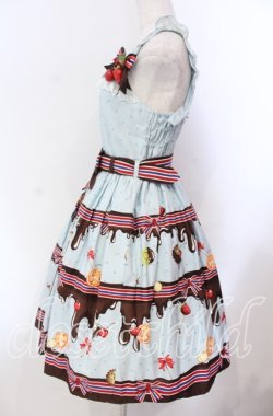 画像5: Innocent World / チョコレートファウンテンジャンパースカート  サックス O-25-11-22-020-IW-OP-IG-OS