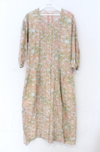 PINK HOUSE / 勿忘草柄ワンピース  ピンク O-25-11-24-028-LO-OP-IG-OS