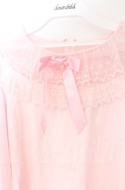 画像2: Angelic Pretty / Heavenlyシスターカットソー  ピンク O-25-11-24-030-AP-TO-IG-OS