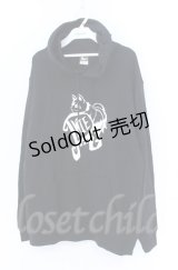 NieR Clothing / フロントプリントプルパーカー XL ブラック O-25-11-24-036-PU-TO-YM-ZT1130U