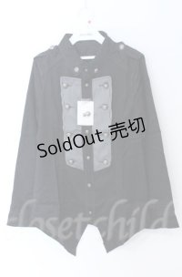 ALGONQUINS / ナポレオンイレヘムブラウス F ブラック O-25-11-24-039-AL-BL-YM-OS