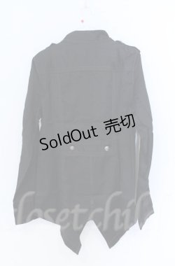 画像3: ALGONQUINS / ナポレオンイレヘムブラウス F ブラック O-25-11-24-039-AL-BL-YM-OS