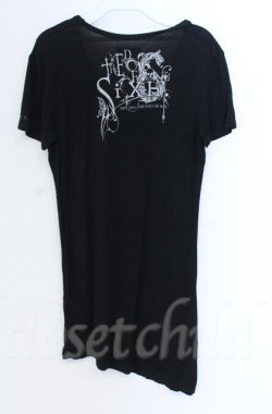 画像2: Sixh / the end of sixhカットソー  ブラック O-25-11-24-046-HN-TO-OW-OS