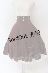 metamorphose / マデリーンハイウエストスカート  ワイン O-25-11-24-052-ME-SK-IG-OS