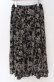 画像3: INGEBORG / レース配色花柄フレアスカート L クロ O-25-11-24-054-LO-SK-OW-OS (3)