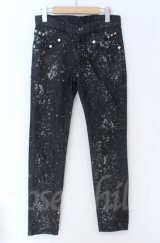 NAOTO SEVEN / スプラッシュデニムパンツ  グレー O-25-11-24-060-HN-PA-OW-OS