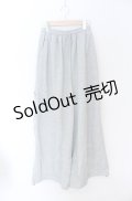 NieR Clothing / ワイドスウェットパンツ F グレー O-25-11-24-062-PU-PA-YM-OS
