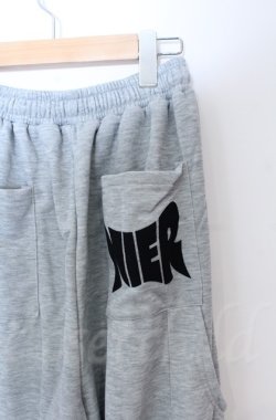 画像3: NieR Clothing / ワイドスウェットパンツ F グレー O-25-11-24-062-PU-PA-YM-OS