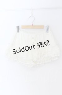 LIZ LISA / レースショートパンツ  オフ O-25-11-24-063-LO-PA-IG-OS