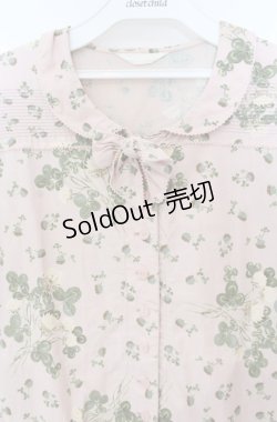 画像2: PINK HOUSE / しろつめ草とクローバーptワンピース  ピンク O-25-11-24-013-LO-OP-OW-OS