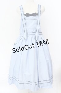 Angelic Pretty / Dolly Sailorジャンパースカート  サックス O-25-11-24-002-AP-OP-IG-OS