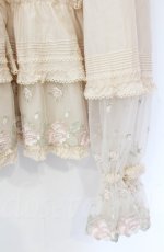 画像4: PINK HOUSE / ローズレース使いブラウス  キナリ O-25-11-24-015-LO-BL-OW-OS (4)