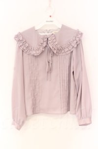 evelyn / ビッグフリルブラウス F ラベンダー O-25-11-24-019-LO-BL-OW-OS