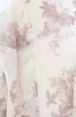 画像4: 【SALE】An MILLE / Flowerパネルフリルブラウス  アイボリー O-25-11-24-020-EL-BL-OW-ZT524 (4)