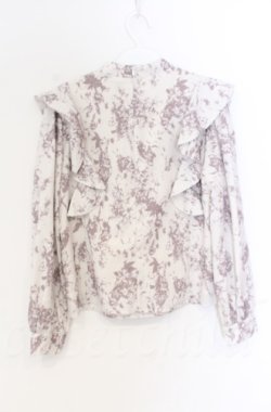 画像3: An MILLE / 花柄フリルボウタイブラウス  ベージュ O-25-11-24-021-EL-BL-OW-OS