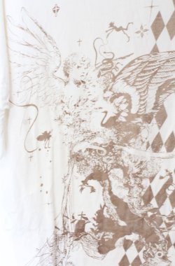 画像2: NAOTO SEVEN / エンジェルptカットソー  オフシロ O-25-11-24-024-HN-TO-OW-OS