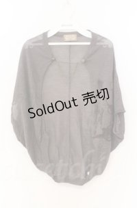 STEAM / クロックptドルマンカーディガン  チャコールグレー O-25-11-24-025-HN-TO-OW-OS