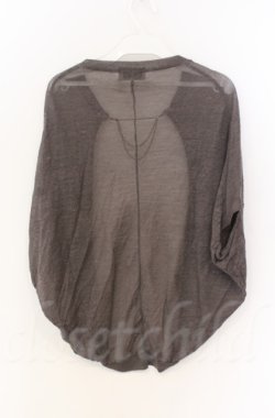 画像3: STEAM / クロックptドルマンカーディガン  チャコールグレー O-25-11-24-025-HN-TO-OW-OS