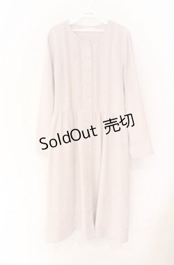 画像1: PINK HOUSE / レース配色ワンピース  ピンクベージュ O-25-11-24-026-LO-OP-IG-OS