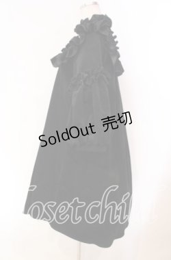 画像3: Na+H / inherit 別珍ワンピース  ブラック O-25-11-27-023-PU-OP-IG-OS