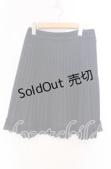 axes femme / プリーツスカート  ネイビー O-25-11-27-025-AX-SK-IG-OS