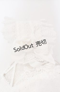 画像4: BABY,THE STARS SHINE BRIGHT / はわせドールワンピース&ヘッドドレスセット  シロ O-25-11-27-003-BA-OP-IG-OS