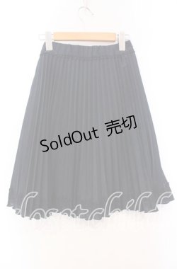 画像4: axes femme / プリーツスカート  ネイビー O-25-11-27-025-AX-SK-IG-OS