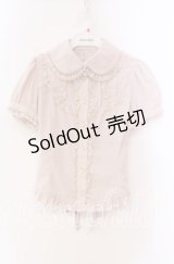 Innocent World / ハートローズブラウス M ピンク O-25-11-27-027-IW-BL-IG-OS