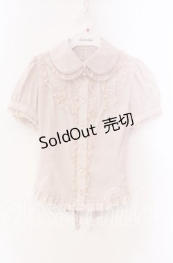 画像1: Innocent World / ハートローズブラウス M ピンク O-25-11-27-027-IW-BL-IG-OS