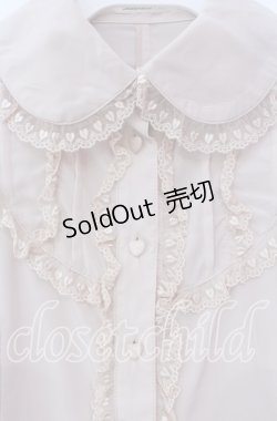 画像2: Innocent World / ハートローズブラウス M ピンク O-25-11-27-027-IW-BL-IG-OS