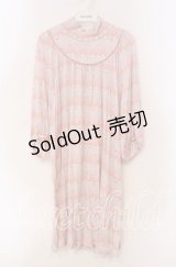 Franche Lippee / ボーダーカットワンピース  ピンク O-25-11-27-028-LO-OP-IG-OS