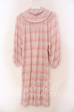 画像3: Franche Lippee / ボーダーカットワンピース  ピンク O-25-11-27-028-LO-OP-IG-OS