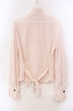 画像3: Innocent World / ヘンリエットブラウス L ピンク O-25-11-27-030-IW-BL-IG-OS