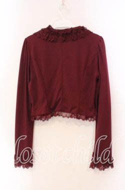 画像3: Innocent World / ピュアスムースミルフィーユボレロ L ワイン O-25-11-27-034-IW-TO-IG-OS