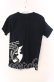 画像2: Banana Fish / 白雪姫プリントTシャツ  ブラック O-25-11-27-036-PU-TS-IG-OS (2)