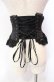 画像4: ATELIER PIERROT / Frill Short Corset コルセット  ブラック O-25-11-27-043-EL-TO-OW-OS (4)