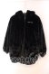 画像1: scyray / rabbit fur blouson  ブラック O-25-11-27-053-PU-JA-OW-OS (1)