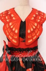 画像2: Royal Princess Alice / 悪鬼彼岸花帯付きドレス  アカ×クロ O-25-11-27-005-LO-JA-IG-OS (2)