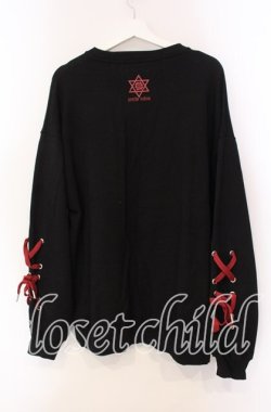 画像3: PSYCHO NATION / 寝田ルネ×PSYCHO NATION　巫女トレーナー 46 ブラック O-25-11-27-055-PU-TO-OW-OS