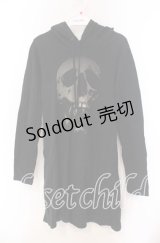 HYSTERIC GLAMOUR / スカルベリーパーカーワンピース F ブラック O-25-11-27-061-PU-OP-OW-OS