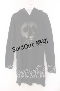 HYSTERIC GLAMOUR / スカルベリーパーカーワンピース F ブラック O-25-11-27-061-PU-OP-OW-OS