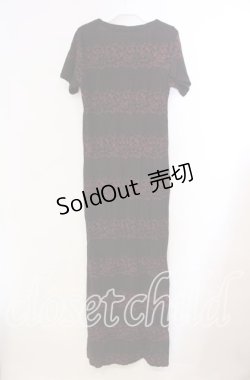 画像3: HYSTERIC GLAMOUR / スカル×ドットロングワンピース  ブラック×ピンク O-25-11-27-062-PU-OP-OW-OS