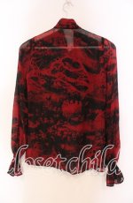 画像3: 【SALE】HYSTERIC GLAMOUR / ヒステリックボウタイブラウス F レッド O-25-11-27-063-PU-BL-OW-ZT455 (3)