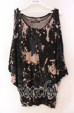 画像1: HYSTERIC GLAMOUR / スプラッシュptフェイクレイヤードチュニック F マルチカラー O-25-11-27-064-PU-TO-OW-OS