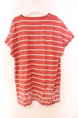 画像2: HYSTERIC GLAMOUR / MEOW ! プリント ビッグTシャツ F レッド O-25-11-27-066-PU-TO-OW-OS