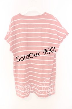 画像2: HYSTERIC GLAMOUR / MEOW ! プリント ビッグTシャツ F レッド O-25-11-27-066-PU-TO-OW-ZT456