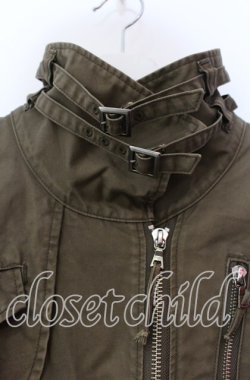 画像2: HYSTERIC GLAMOUR / サソリワッペンミリタリージャケット  カーキグリーン O-25-11-27-068-PU-JA-OW-OS