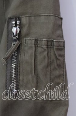 画像4: HYSTERIC GLAMOUR / サソリワッペンミリタリージャケット  カーキグリーン O-25-11-27-068-PU-JA-OW-OS