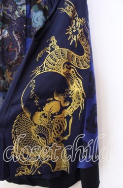 画像4: Qutie Frash / 8部丈ハカマパンツ  ブルー O-25-11-27-071-QU-PA-OW-OS